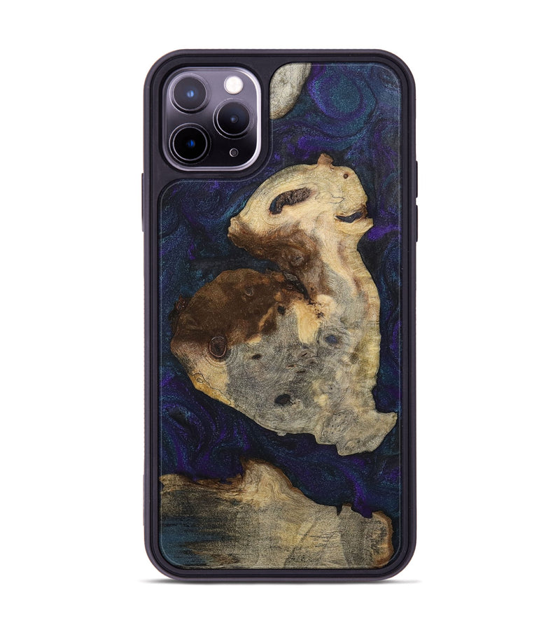 iPhone 11 Pro Max Wood+Resin Phone Case - Tori (Mosaic, 702565)