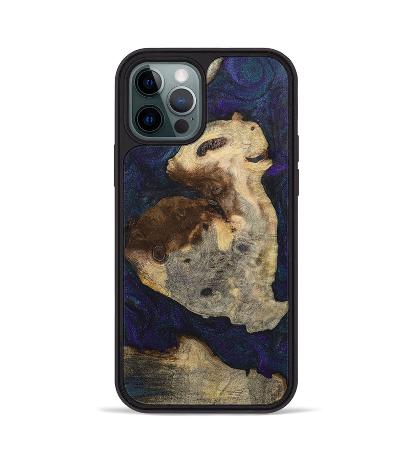 iPhone 12 Pro Wood+Resin Phone Case - Tori (Mosaic, 702565)