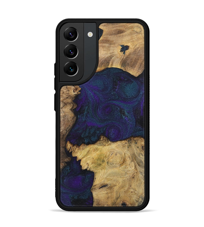Galaxy S22 Plus Wood+Resin Phone Case - Mason (Mosaic, 702573)