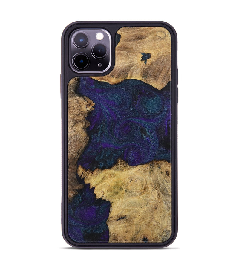 iPhone 11 Pro Max Wood+Resin Phone Case - Mason (Mosaic, 702573)
