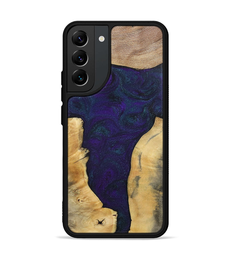 Galaxy S22 Plus Wood+Resin Phone Case - Ginger (Mosaic, 702574)