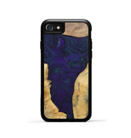 iPhone SE Wood+Resin Phone Case - Ginger (Mosaic, 702574)