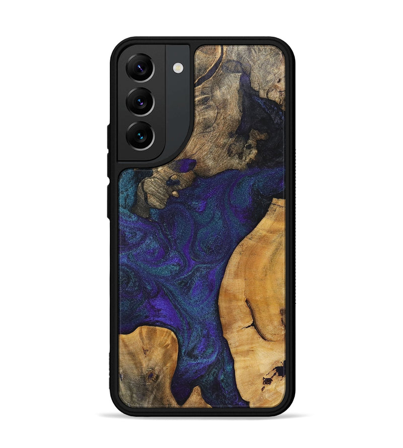 Galaxy S22 Plus Wood+Resin Phone Case - Caitlyn (Mosaic, 702578)