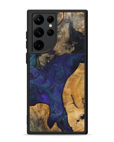 Galaxy S22 Ultra Wood+Resin Phone Case - Caitlyn (Mosaic, 702578)