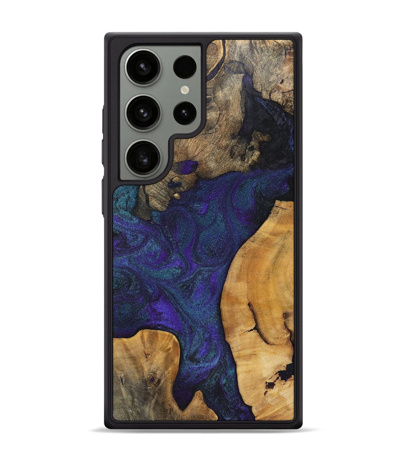 Galaxy S24 Ultra Wood+Resin Phone Case - Caitlyn (Mosaic, 702578)