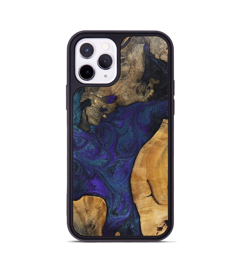 iPhone 11 Pro Wood+Resin Phone Case - Caitlyn (Mosaic, 702578)