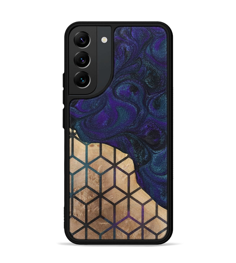 Galaxy S22 Plus Wood+Resin Phone Case - Isla (Pattern, 702580)