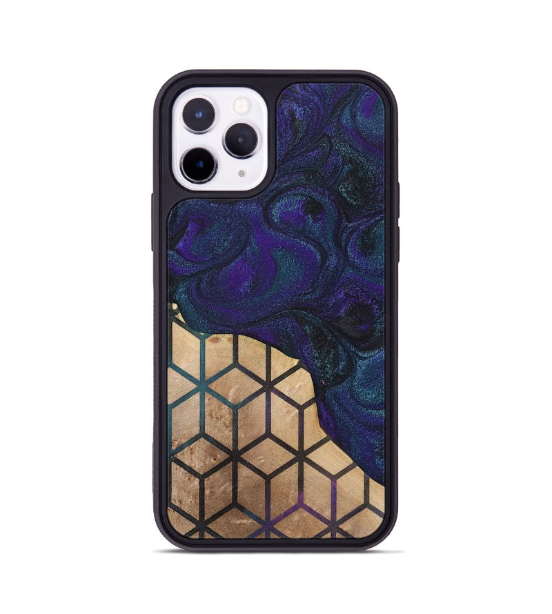 iPhone 11 Pro Wood+Resin Phone Case - Isla (Pattern, 702580)