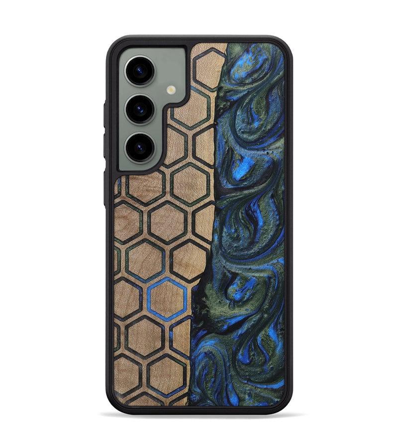 Galaxy S24 Plus Wood+Resin Phone Case - Darren (Pattern, 702582)
