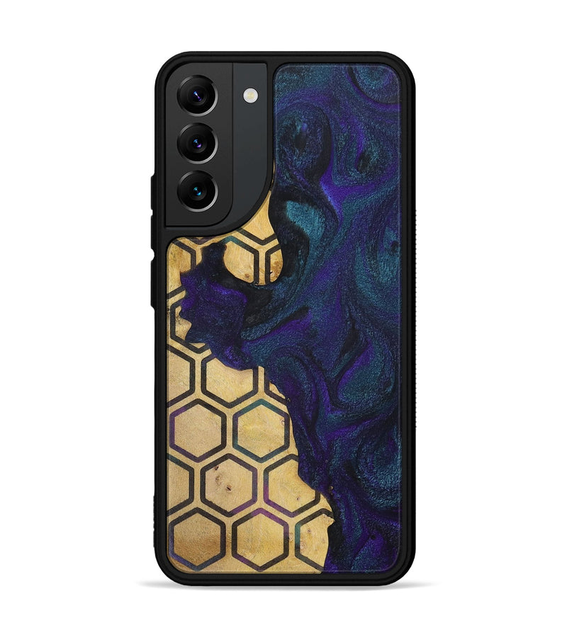 Galaxy S22 Plus Wood+Resin Phone Case - Alex (Pattern, 702583)