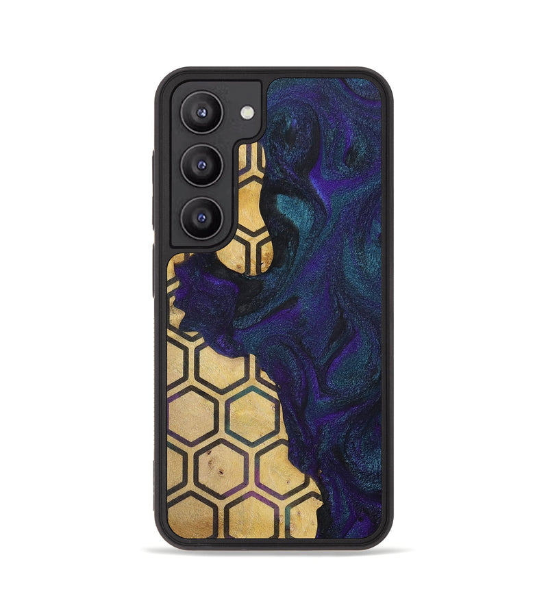 Galaxy S23 Wood+Resin Phone Case - Alex (Pattern, 702583)