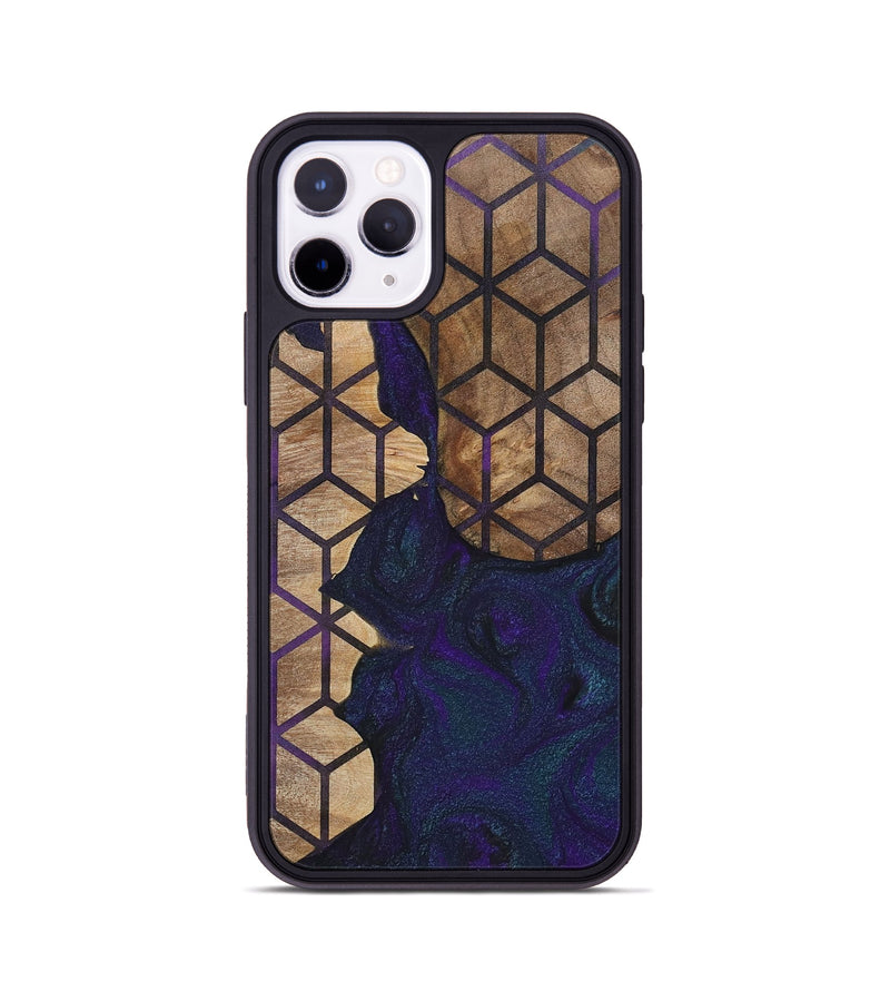iPhone 11 Pro Wood+Resin Phone Case - Emiliano (Pattern, 702587)
