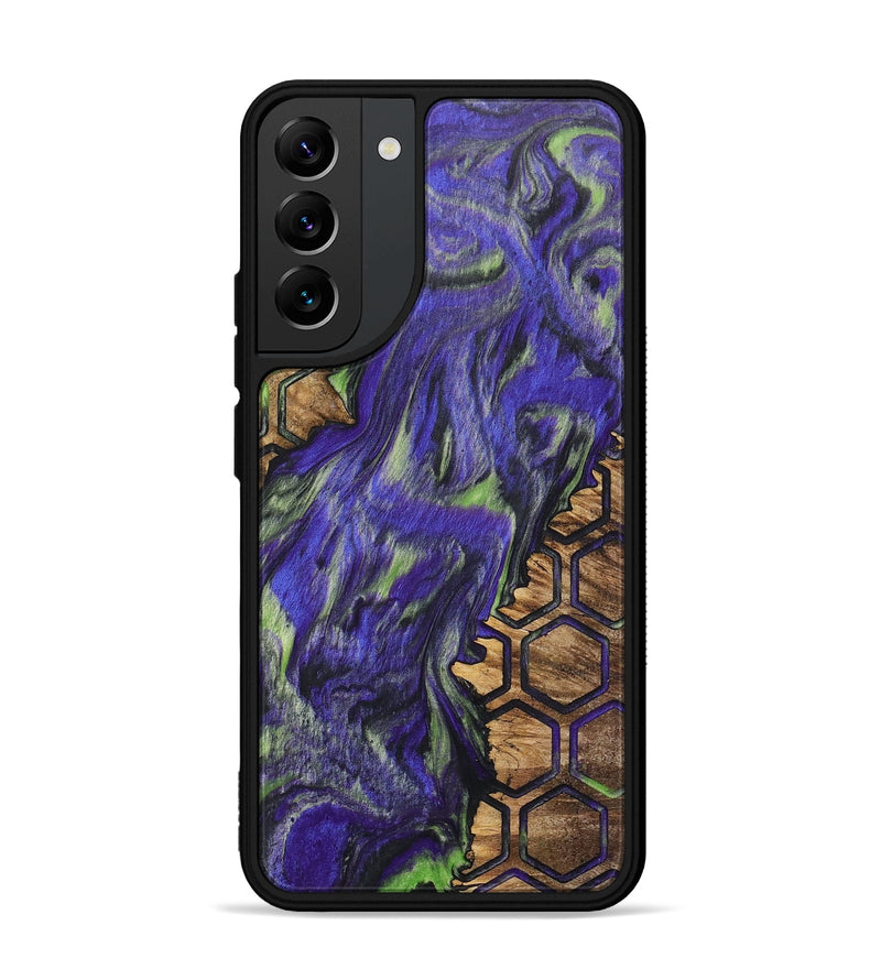 Galaxy S22 Plus Wood+Resin Phone Case - Emery (Pattern, 702714)