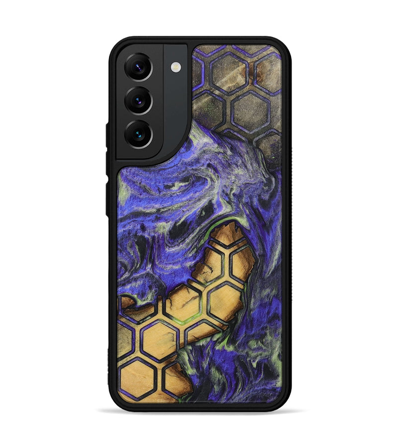 Galaxy S22 Plus Wood+Resin Phone Case - Marisol (Pattern, 702724)