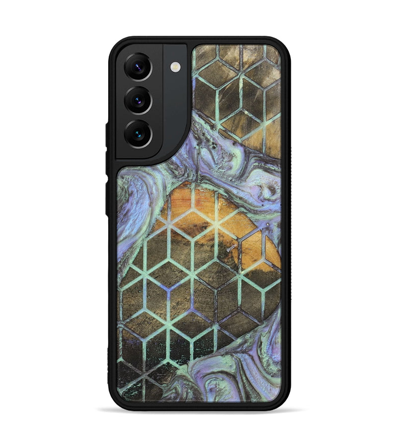Galaxy S22 Plus Wood+Resin Phone Case - Mallory (Pattern, 702726)