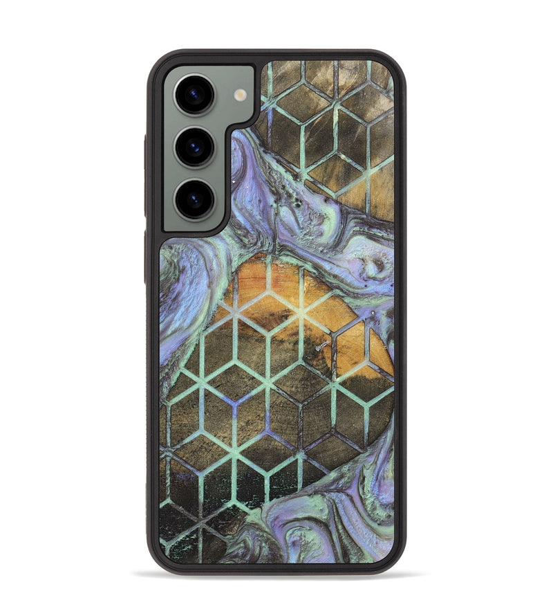 Galaxy S23 Plus Wood+Resin Phone Case - Mallory (Pattern, 702726)