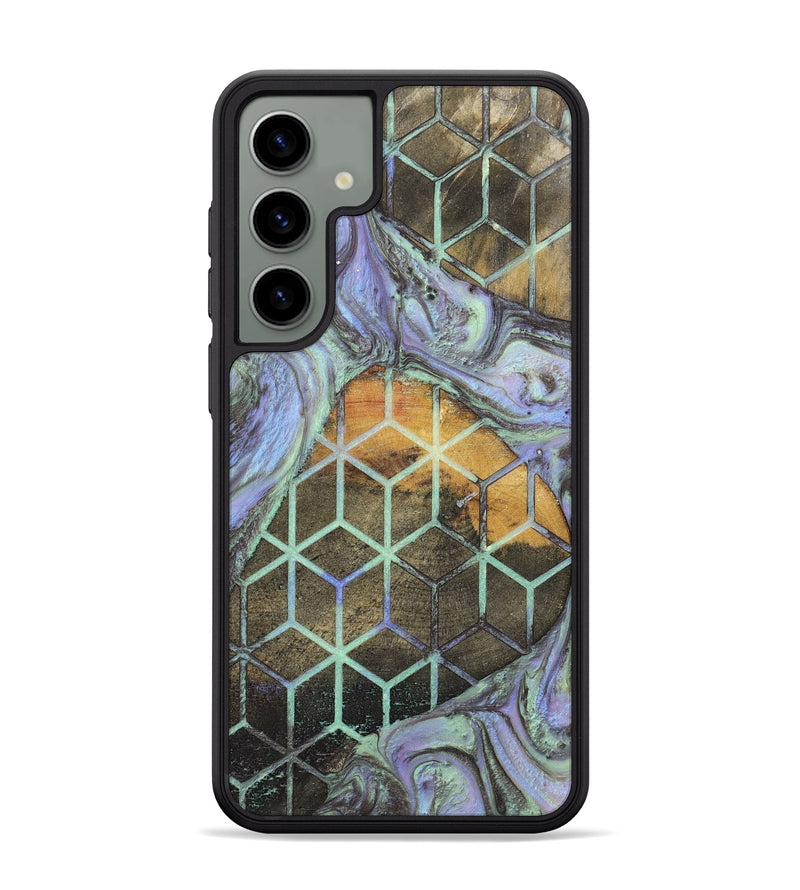 Galaxy S24 Plus Wood+Resin Phone Case - Mallory (Pattern, 702726)
