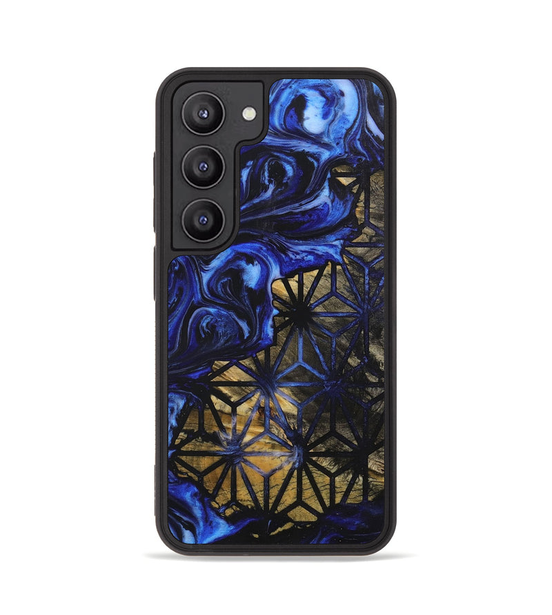 Galaxy S23 Wood+Resin Phone Case - Ronnie (Pattern, 702727)
