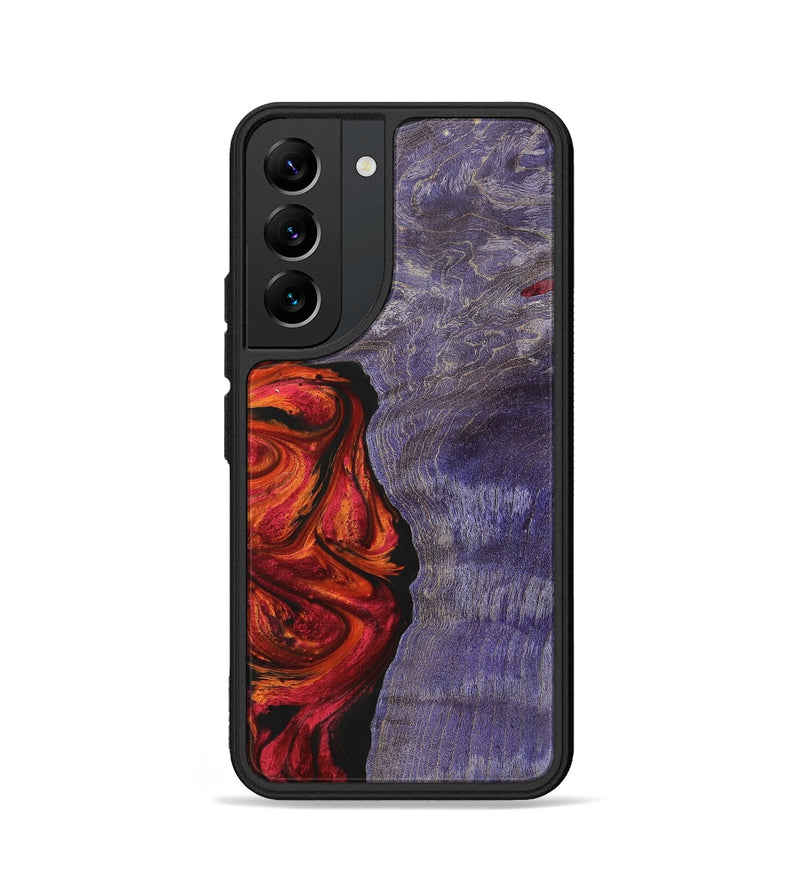 Galaxy S22 Wood+Resin Phone Case - Izabella (Ombre, 702738)