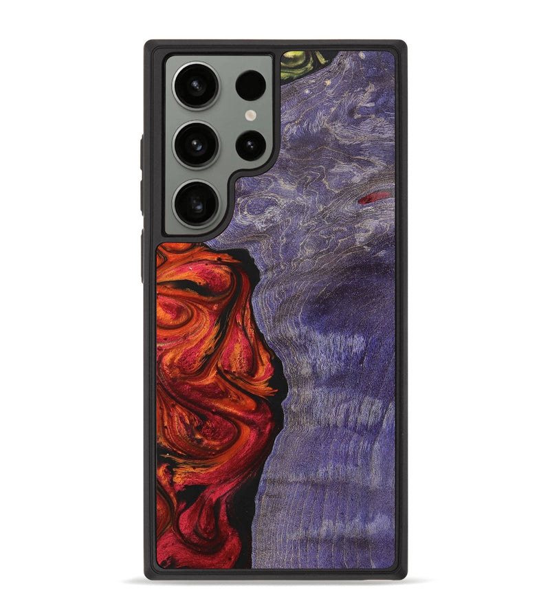 Galaxy S23 Ultra Wood+Resin Phone Case - Izabella (Ombre, 702738)