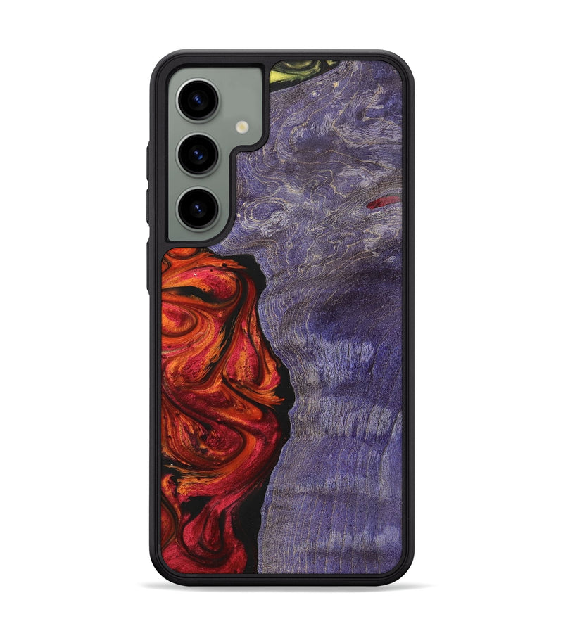 Galaxy S24 Plus Wood+Resin Phone Case - Izabella (Ombre, 702738)