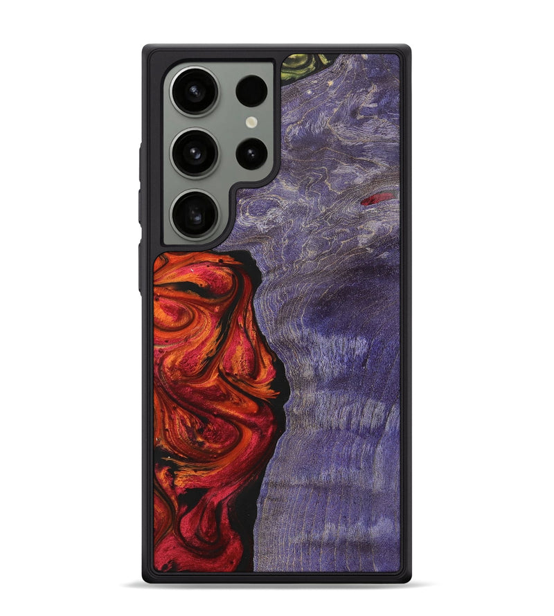 Galaxy S24 Ultra Wood+Resin Phone Case - Izabella (Ombre, 702738)