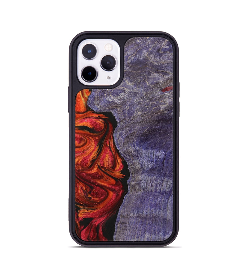 iPhone 11 Pro Wood+Resin Phone Case - Izabella (Ombre, 702738)