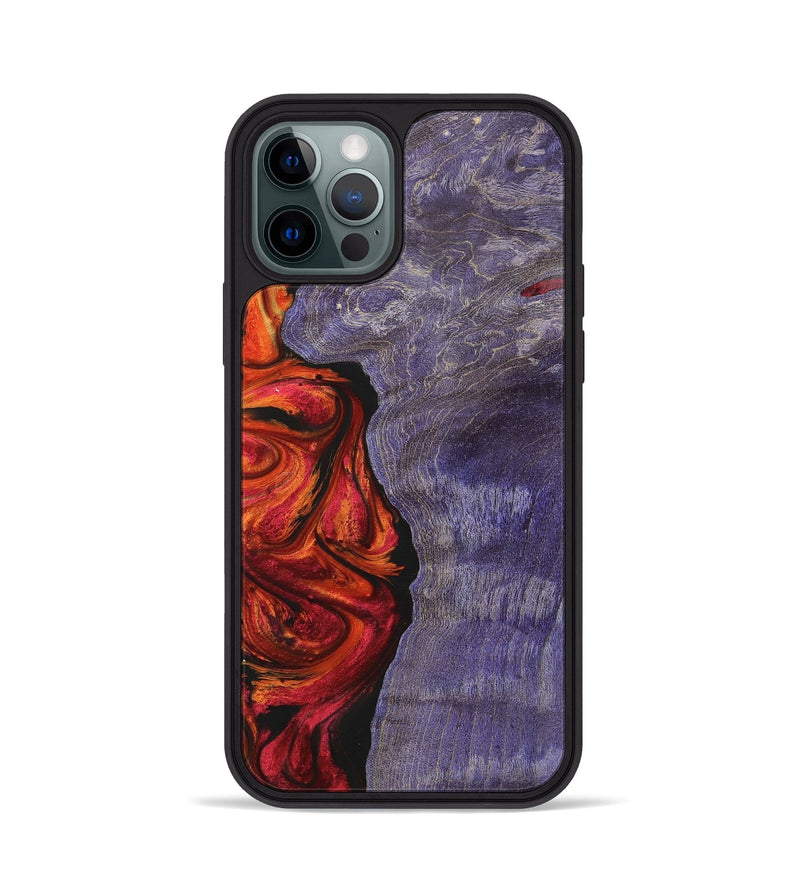 iPhone 12 Pro Wood+Resin Phone Case - Izabella (Ombre, 702738)