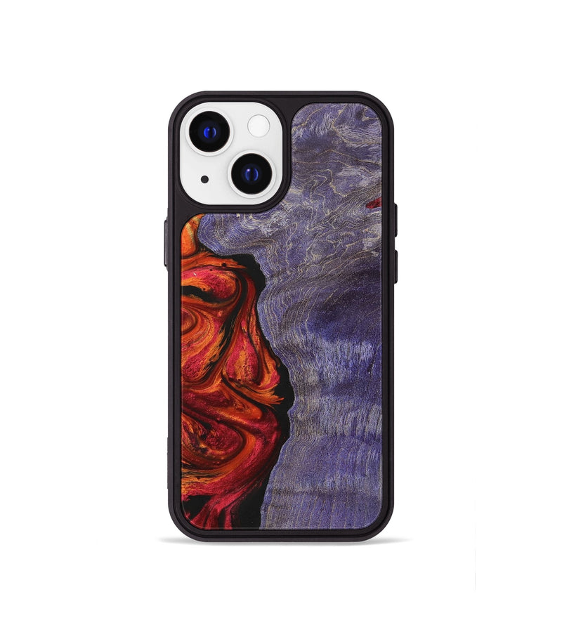 iPhone 13 mini Wood+Resin Phone Case - Izabella (Ombre, 702738)
