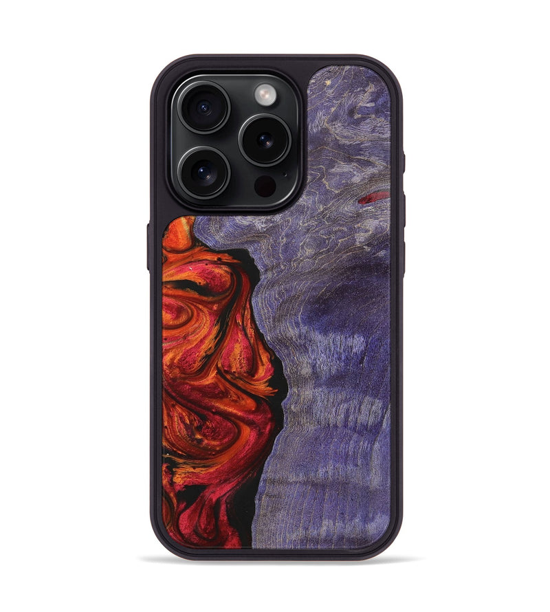 iPhone 15 Pro Wood+Resin Phone Case - Izabella (Ombre, 702738)
