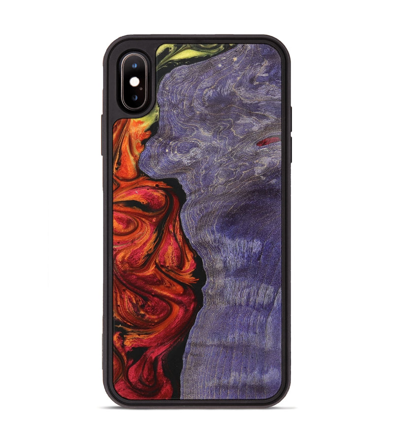 iPhone Xs Max Wood+Resin Phone Case - Izabella (Ombre, 702738)
