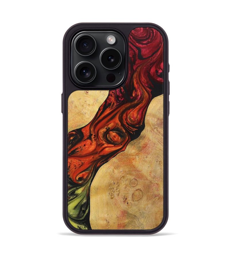 iPhone 15 Pro Wood+Resin Phone Case - Douglas (Ombre, 702739)