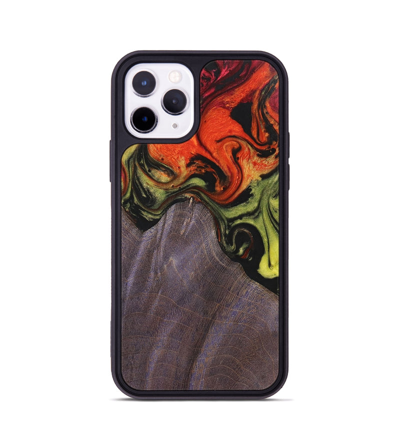 iPhone 11 Pro Wood+Resin Phone Case - Eddie (Ombre, 702750)