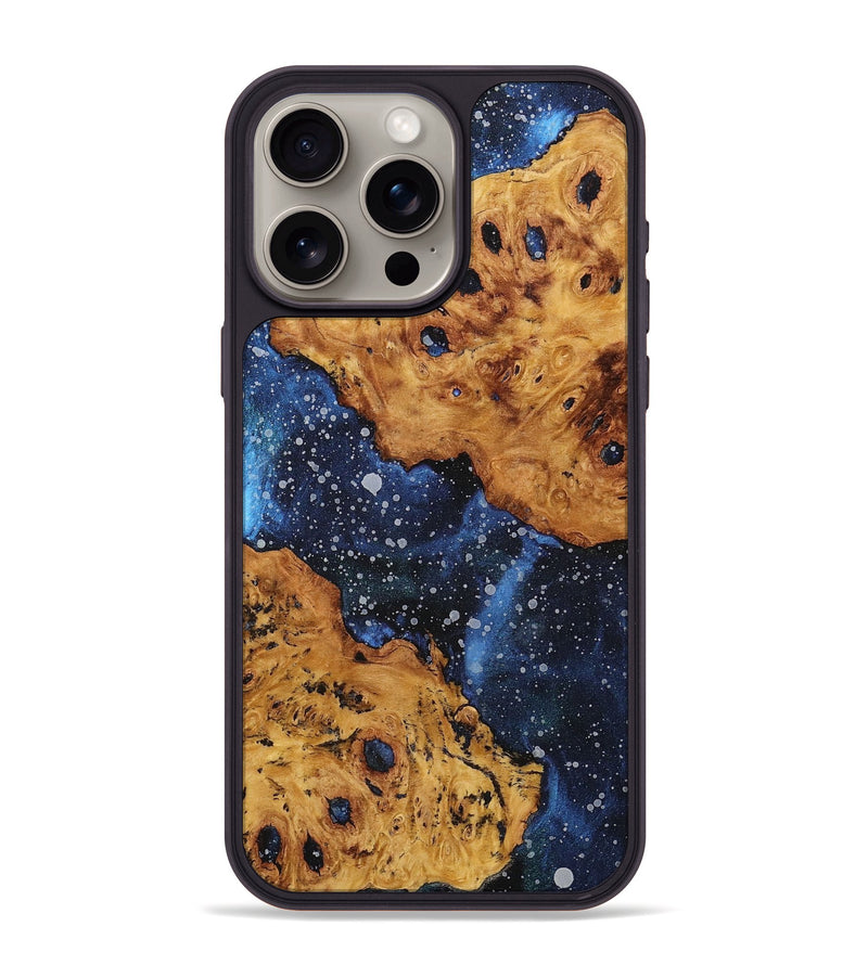 iPhone 15 Pro Max Wood+Resin Phone Case - Emerson (Cosmos, 702828)