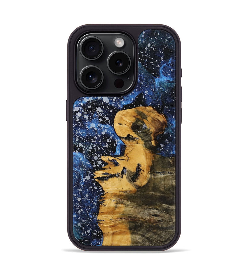 iPhone 15 Pro Wood+Resin Phone Case - Brent (Cosmos, 702835)