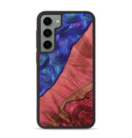 Galaxy S23 Plus Wood+Resin Phone Case - Xavier (Purple, 702885)