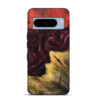 Pixel 8 Pro Wood+Resin Live Edge Phone Case - Kali (Red, 702948)