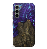 Galaxy S23 Plus Wood+Resin Live Edge Phone Case - Pat (Purple, 702951)
