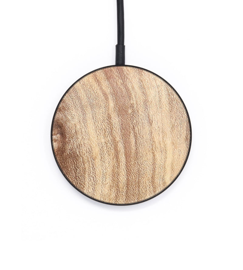 Circle Wood+Resin Wireless Charger - Muriel (Wood Burl, 703271)