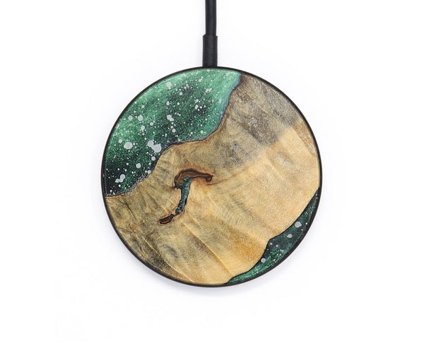 Circle Wood+Resin Wireless Charger - Meredith (Cosmos, 703309)
