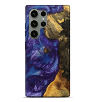 Galaxy S24 Ultra Wood+Resin Live Edge Phone Case - Noah (Purple, 703371)