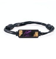 Classic Wood+Resin Bracelet - Jeff (Purple, 703494)