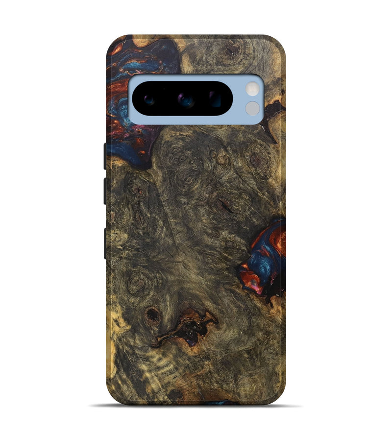 Pixel 8 Pro Wood+Resin Live Edge Phone Case - Lorena (Wood Burl, 703579)