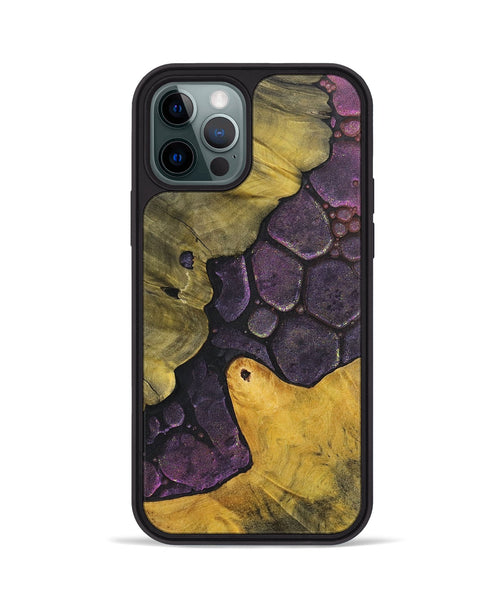 iPhone 12 Pro Wood+Resin Phone Case - Peter (Chameleon, 706620)