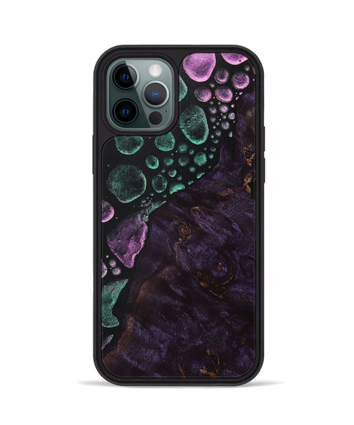 iPhone 12 Pro Wood+Resin Phone Case - Carmen (Chameleon, 706716)