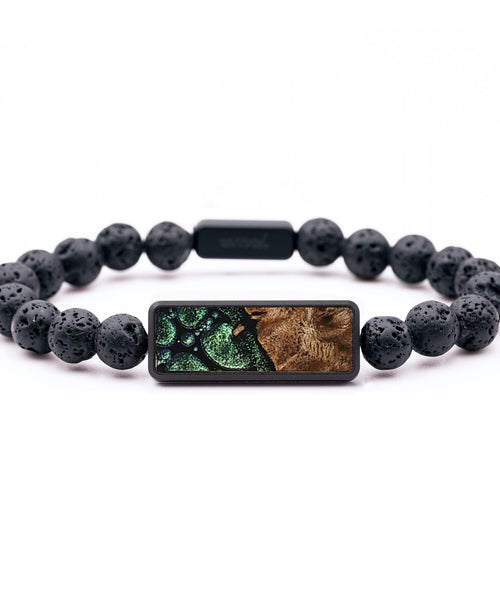Lava Bead Wood+Resin Bracelet - Jayceon (Chameleon, 708617)