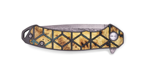 EDC Wood+Resin Pocket Knife - Wallace (Pattern, 709096)