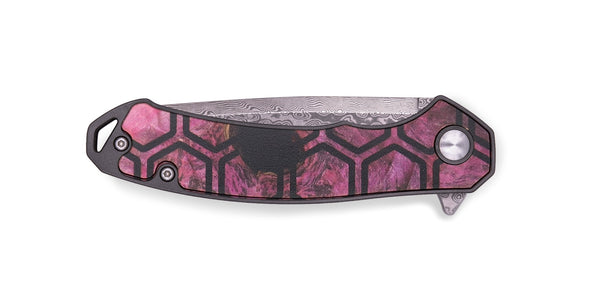 EDC Wood+Resin Pocket Knife - Drew (Pattern, 713270)
