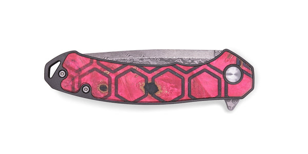 EDC Wood+Resin Pocket Knife - Rick (Pattern, 718583)