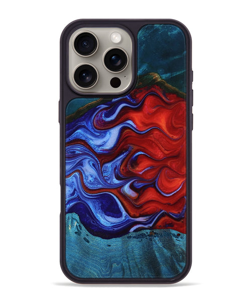 iPhone 16 Pro Max Wood Phone Case - Clora (Fire & Ice, 776296)